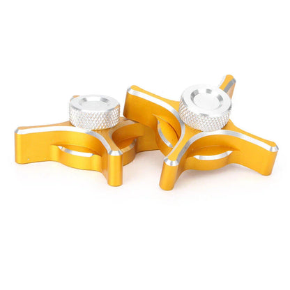 Chain Adjuster Tensioners Gold for Kawasaki Z800 & Yamaha MT09 (2013-2015)