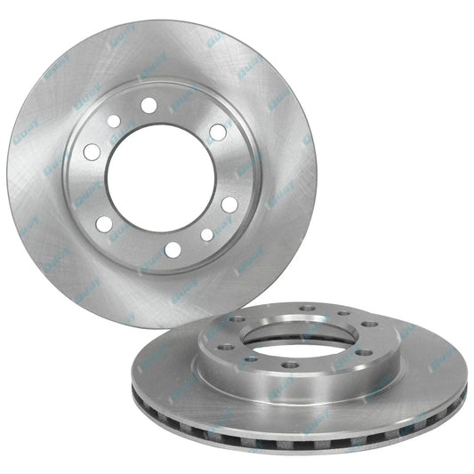 2 Front Disc Rotors for Landcruiser HZJ70 HZJ73 HZJ75 FZJ75 PZJ70 PZJ75 Brake