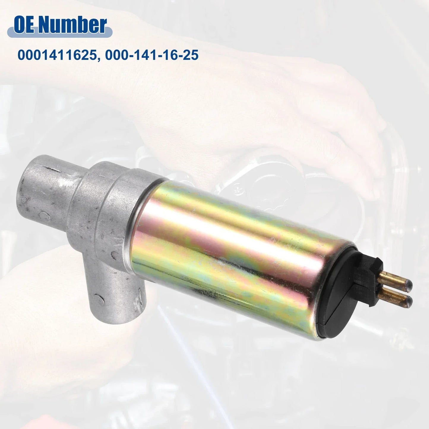 Idle Air Control Valve for Mercedes-Benz - Black, Silver, Gold Tone