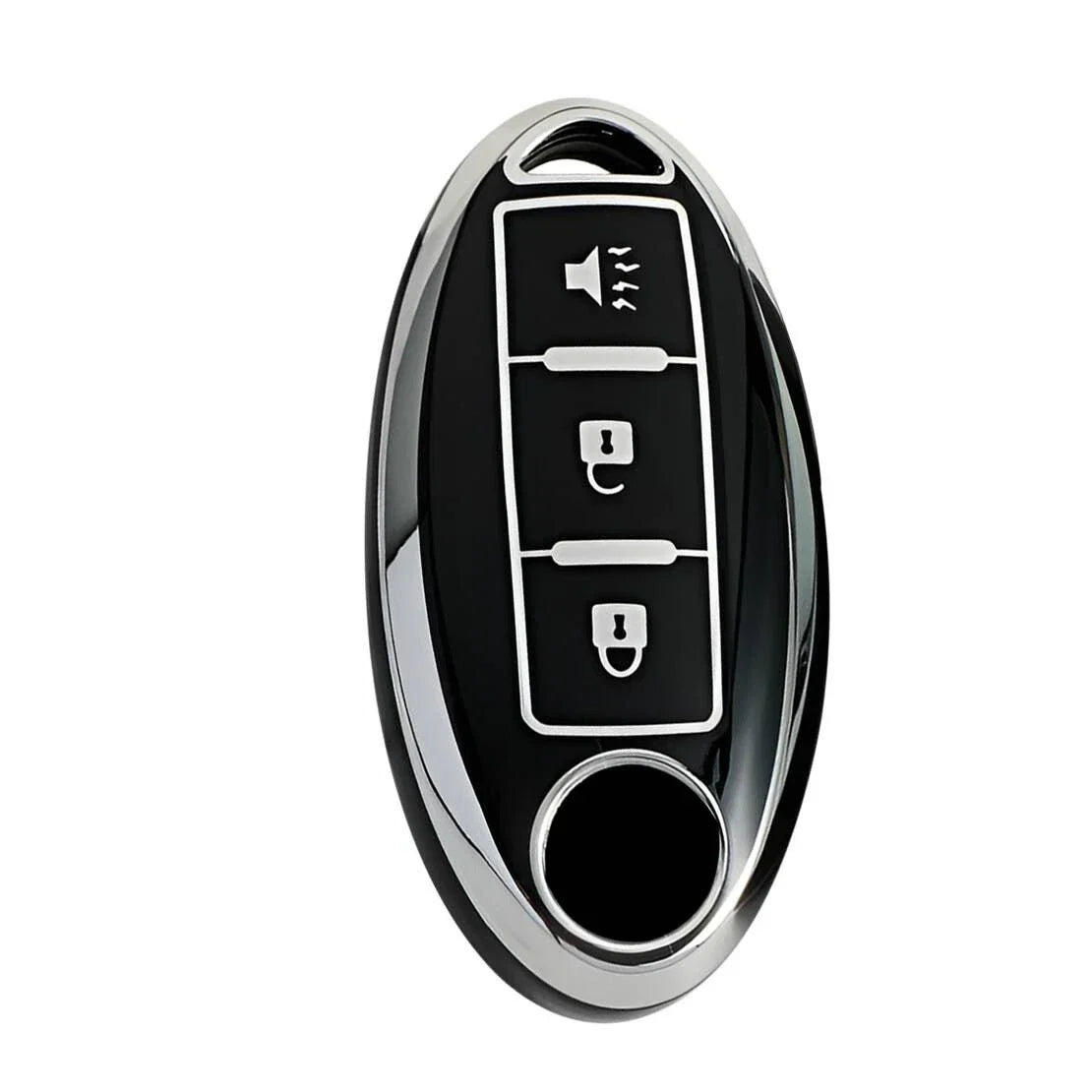 3 Button Key Cover Housing for Nissan Qashqai Leaf Tiida (2006-2023)