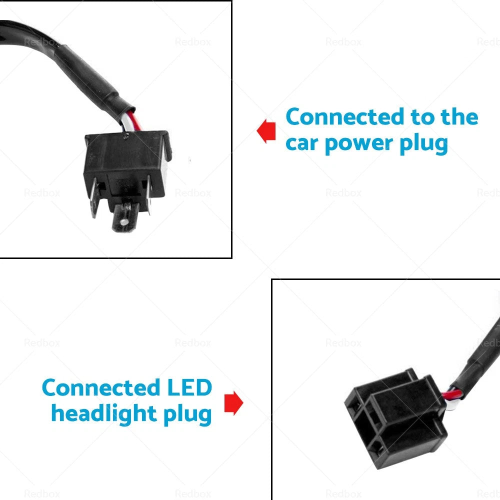 H4 LED Headlight Canbus Error Free Resistor Decoder for Car