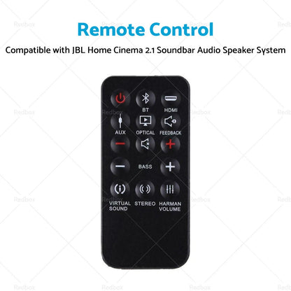 Remote Control for JBL Home Cinema SB250 SB350 2.1 Speaker System