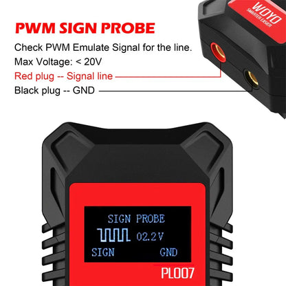 LIN BUS Analyzer PWM Signal Detector Auto Diagnostic Tool for WOYO PL007 PRO