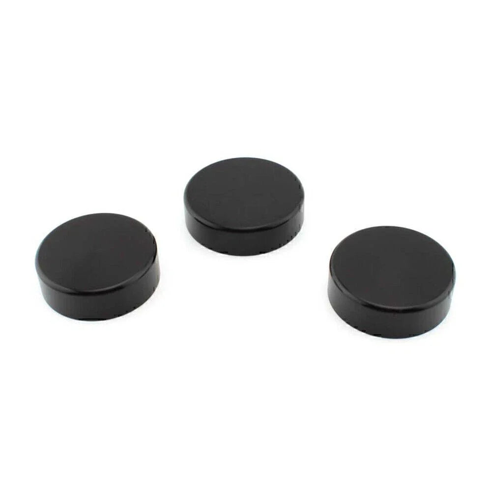 Black Upper Fork Stem Covers for Harley Sportster 48 XL1200 (1988-2013)