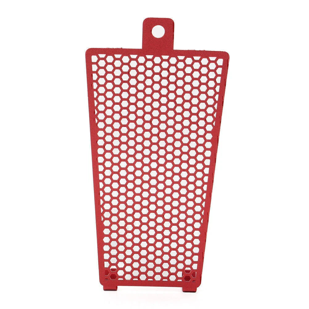 Red Oil Cooler Radiator Grille Cover for Harley Softail