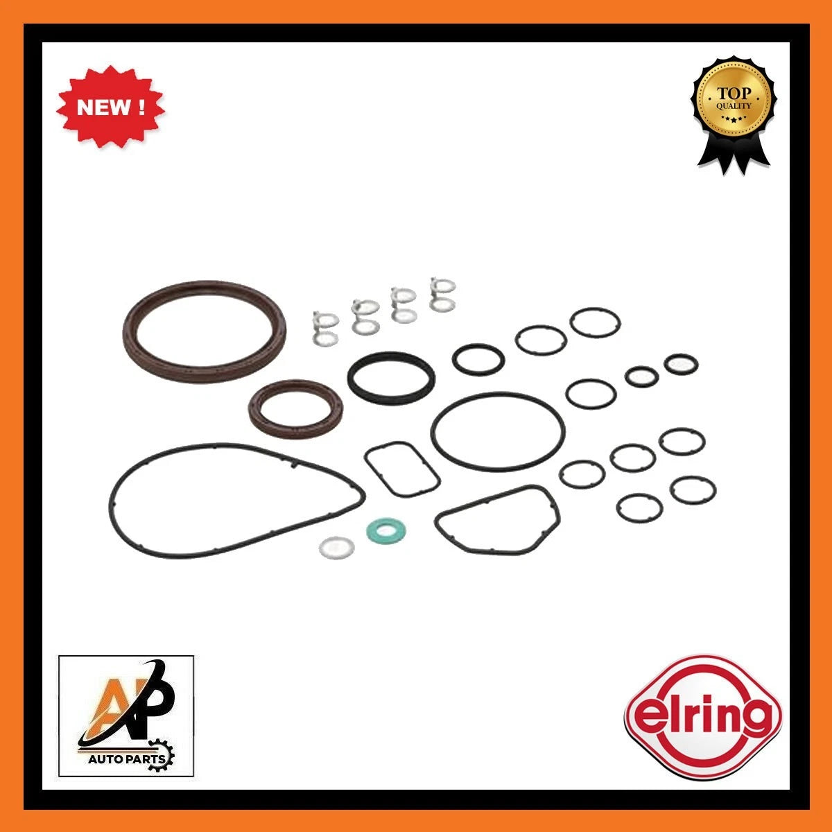 Crankcase Gasket Kit Replacement for Lexus 1AD-FTV (2012–2018)