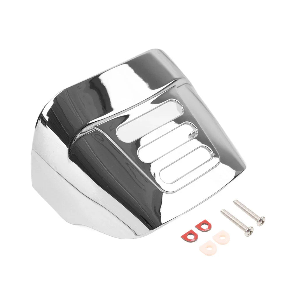 Chrome Tail Light Visor Cover for Harley Tri Glide FLHTCUTG (2009-2022)