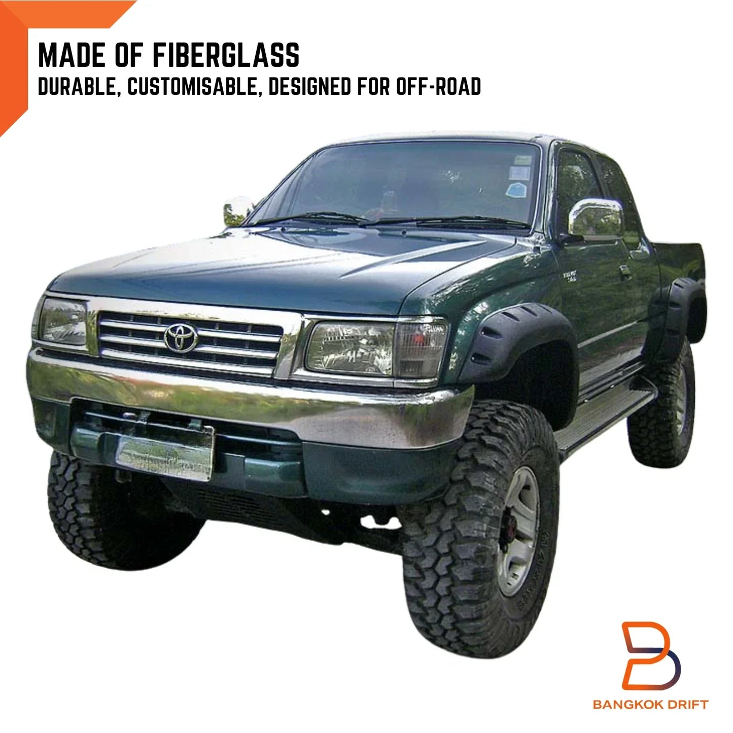 Fender Flare Wheel Arch for Toyota Hilux Ute MK4 MK5 (1997-2004)