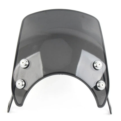 5-7 Inch Wind Deflector for Universal Fit Motor Gray