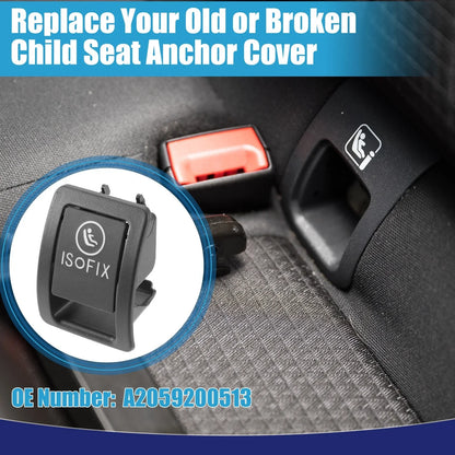Rear Child Seat Anchor ISOFix Cover for Mercedes Benz