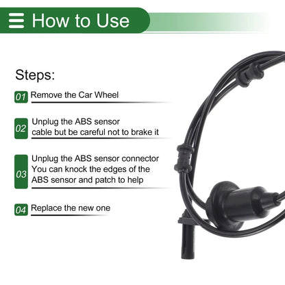 ABS Wheel Speed Sensor for Mercedes Benz R230 (2001-2012)