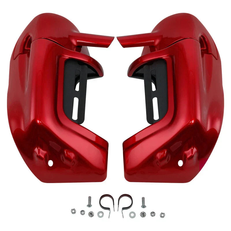 Lower Vented Fairings Engine Guard Crash Bar for Harley Road Glide (2009-2013)