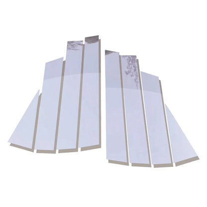 Chrome Silver Window Door Pillar Post Trim Set for Nissan Rogue (2014-2020)