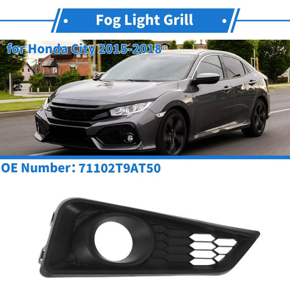 Front Right Fog Light Grill for Honda City (2015-2018)