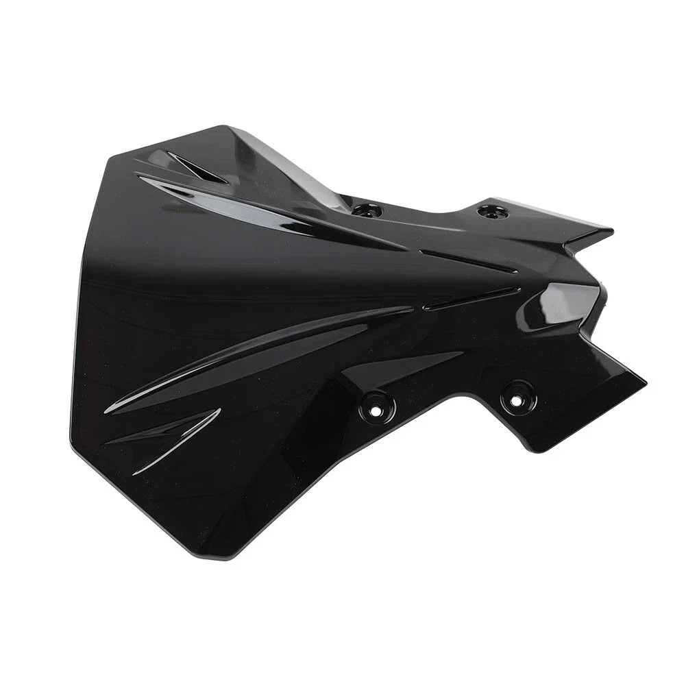 Black Windshield Visor Deflector for Kawasaki Z900 (2020-2024)