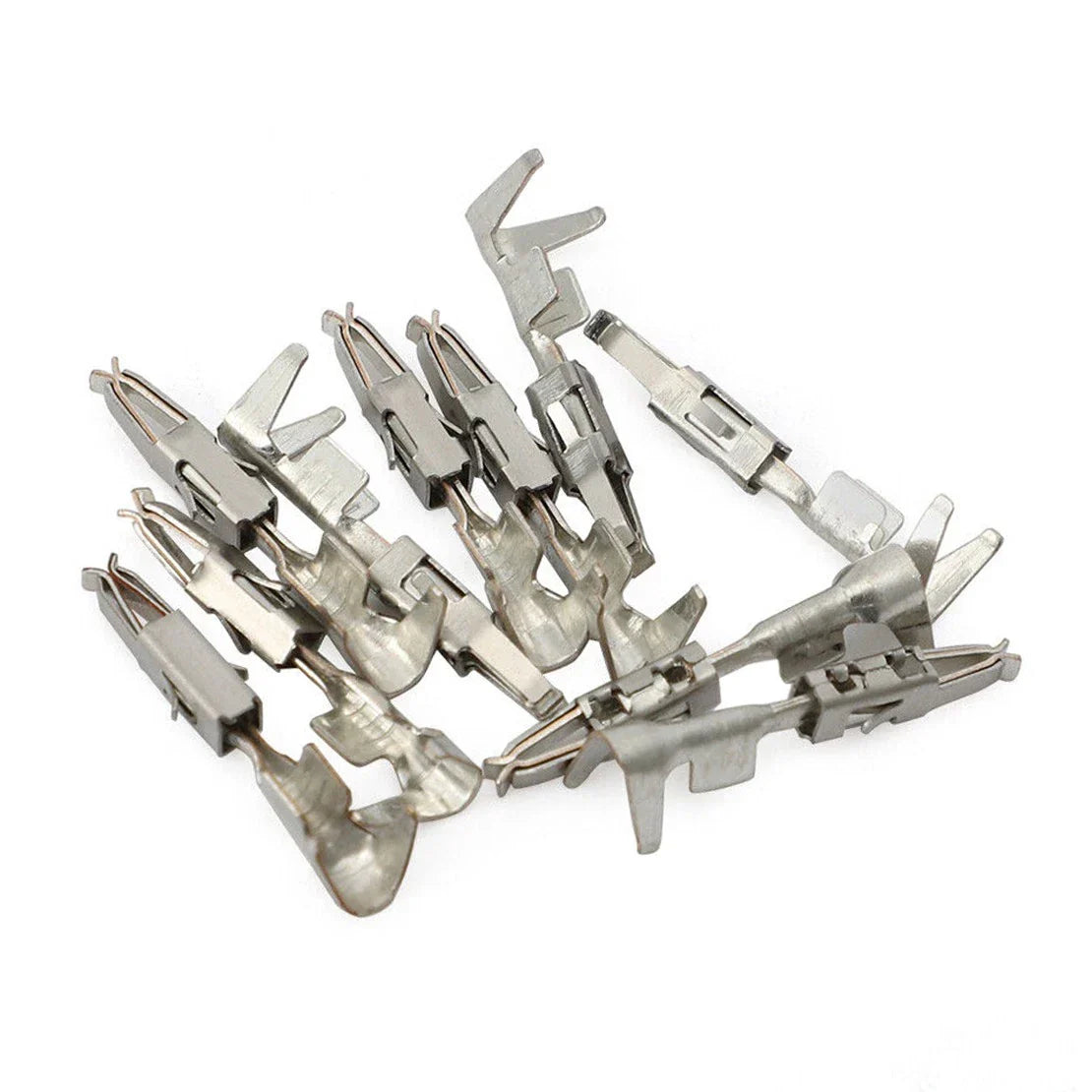 50Pcs 22-20AWG Micro Timer 2 Socket Terminal Connectors for Car Connectivity