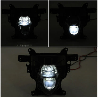 LED Headlight Assembly & Fairing Stay Bracket for Suzuki GSXR1000 (2017-2025)