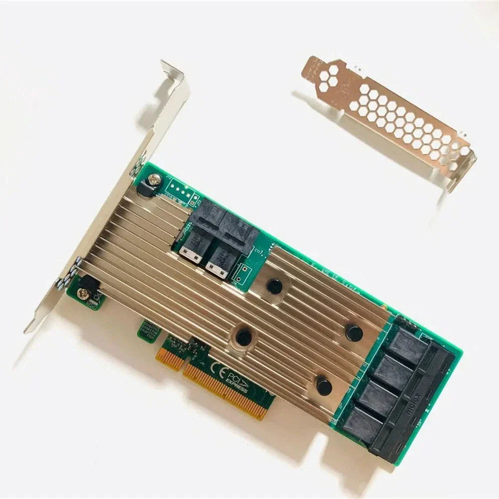 24-Port SAS 12Gb PCIe 3.0 IT Mode Controller Card