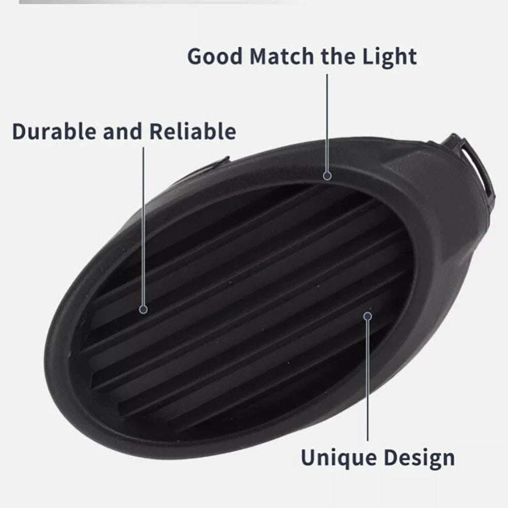 Front Left Fog Light Grill Black for Ford Focus (2012-2014)