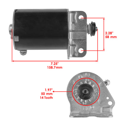 Caltric Starter Replacement for Briggs Stratton Engines (14 Tooth) (—)