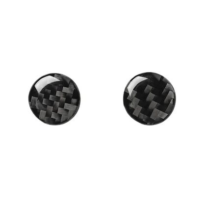 Carbon Fiber AC Switch Button Cover Trim for Audi A6 A7 (2012-2018)