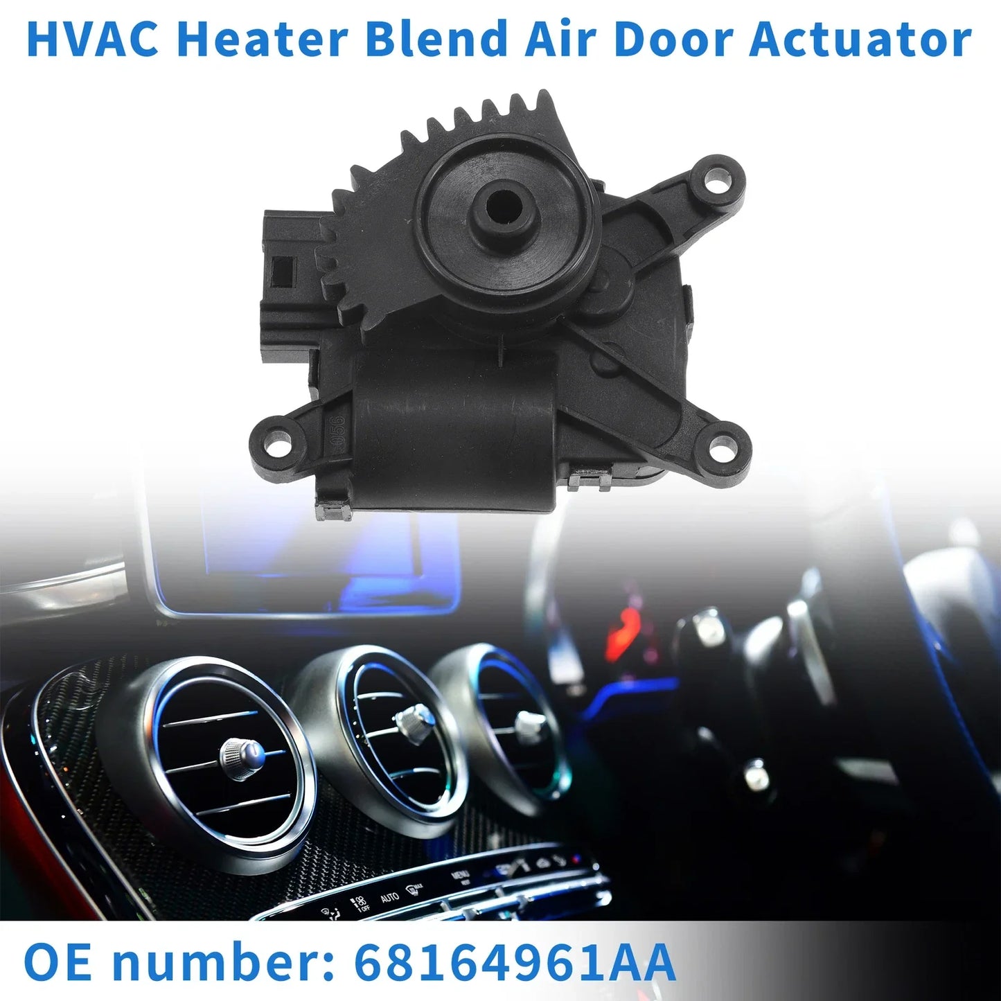 HVAC Heater Blend Door Control Actuator for Dodge Dart 2013-2016