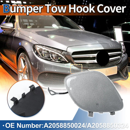 Front Car Bumper Tow Hook Cover for Mercedes-Benz C43 (2017-2020)