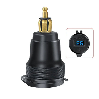 USB Charger Hella Din Socket Adapter for BMW QC3.0 Motorcycle