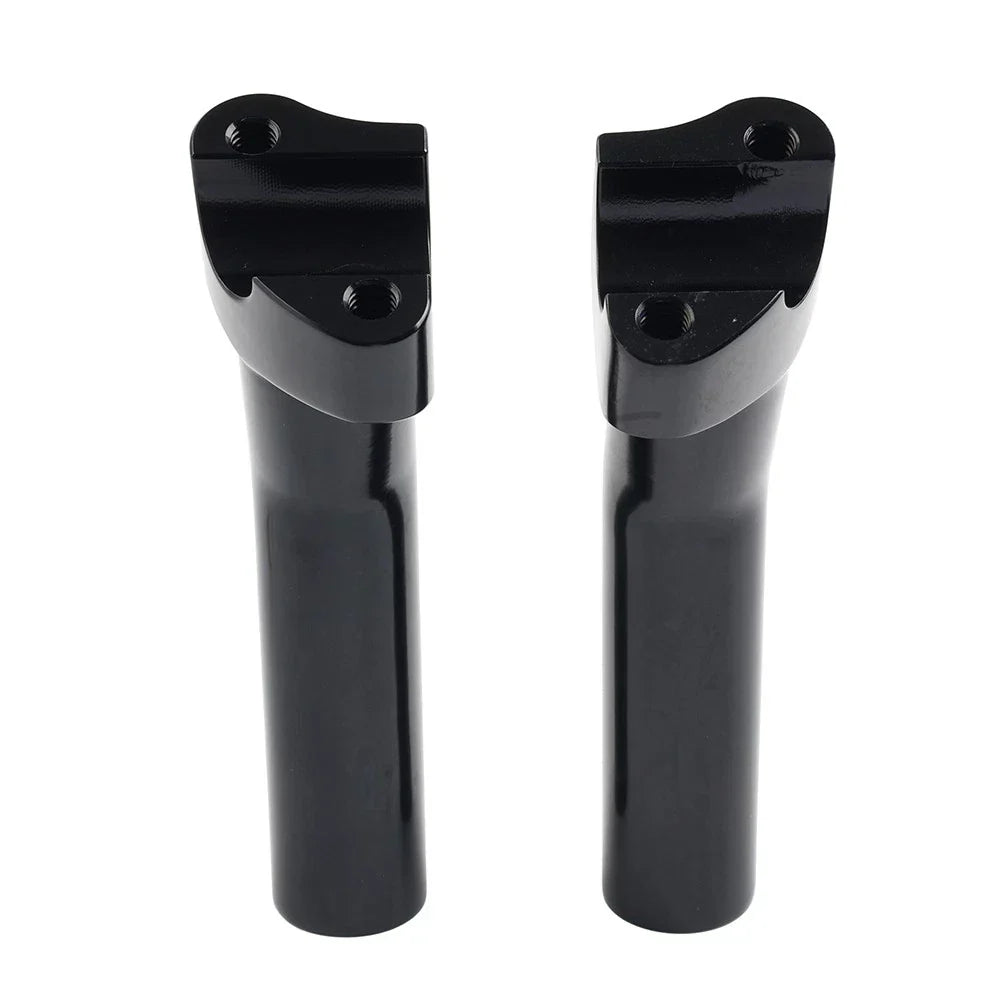 5.5" CNC Pullback Handlebar Risers for Harley Dyna Softail Sportster XL883 (2004-2023)