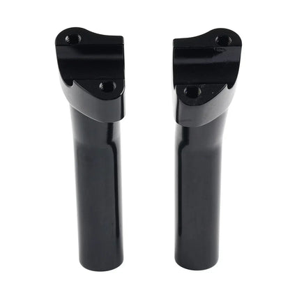 5.5" CNC Pullback Handlebar Risers for Harley Dyna Softail Sportster XL883 (2004-2023)