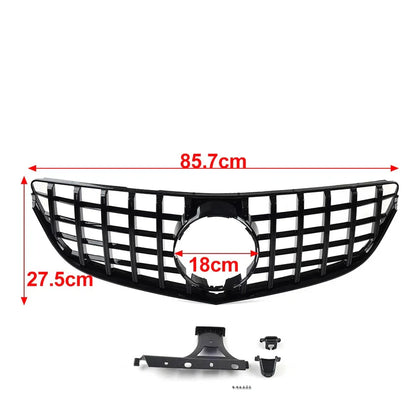 GTR Style Front Bumper Grille for Benz E Class (2014-2016)