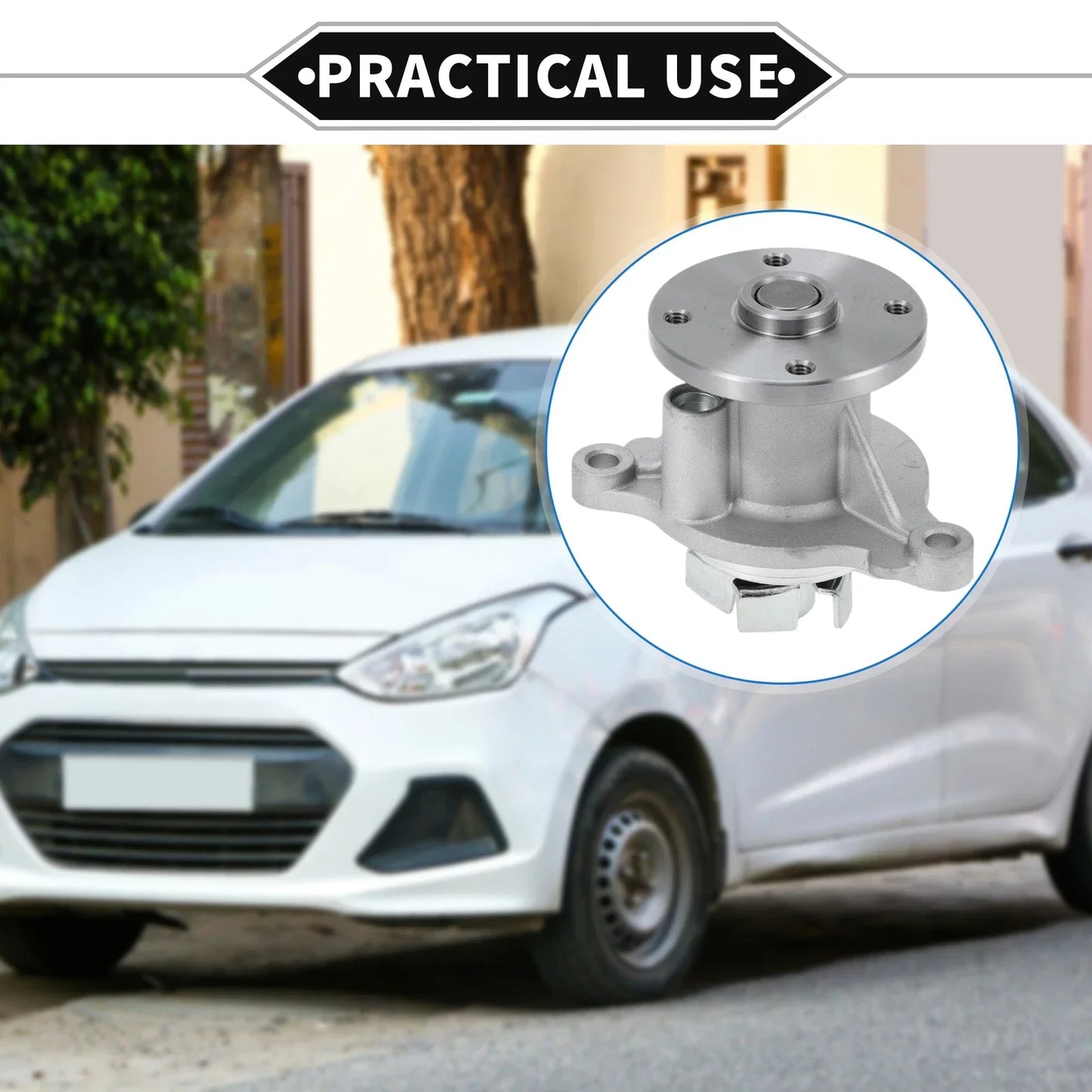 Water Pump for HYUNDAI GRAND i10 i20 & KIA RIO PICANTO (2010-2023)
