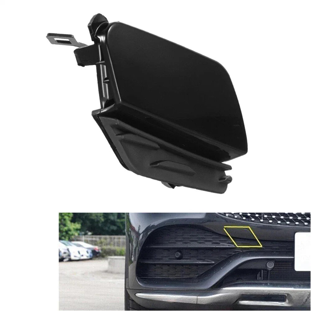 Front Bumper Tow Eye Hook Cover Cap for Mercedes-Benz GLC 300, GLC 43 (2016-2023)