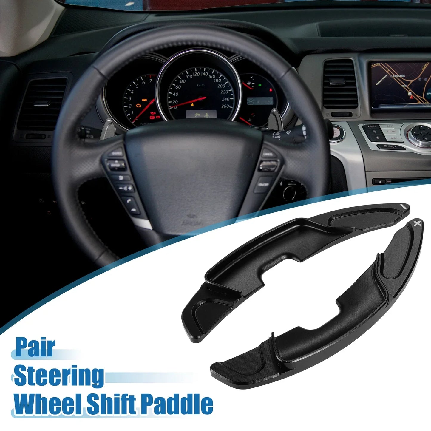 Steering Wheel Shift Paddle Covers for Lexus ES200 ES260 (2018-2021)