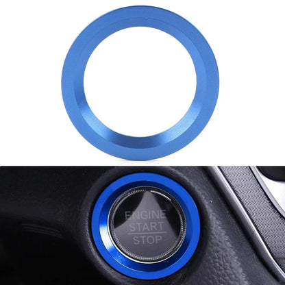 Engine Start Stop Switch Button Ring Trim for Honda CR-V 2017-2022 Blue