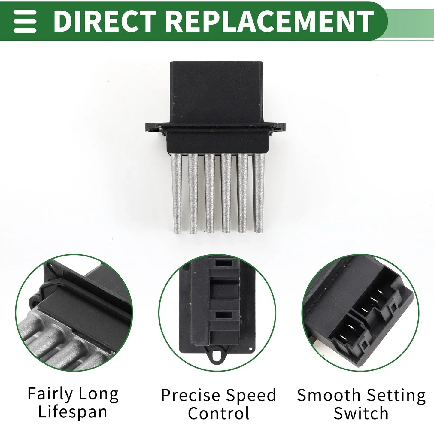 HVAC Blower Motor & Resistor for Dodge Durango (2007-2009)