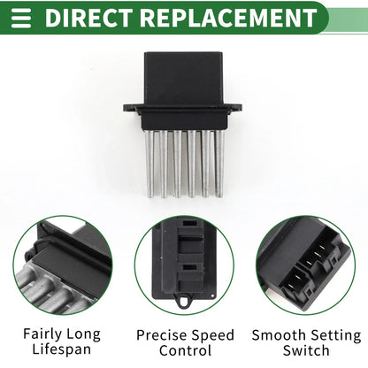 HVAC Blower Motor & Resistor for Dodge Durango (2007-2009)