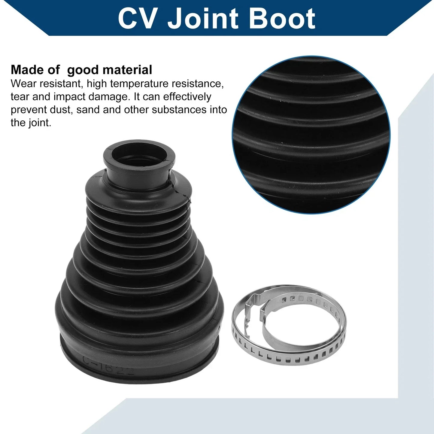 Inner CV Joint Boot Kit for Porsche Macan 2015-2022 (2 x Clamps)