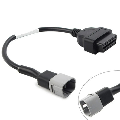 6Pin OBD2 Diagnostic Adapter Code Cable Connector for Suzuki GSX-R 1000 (2001-2023)