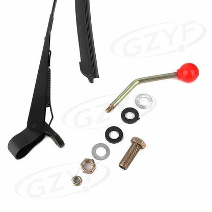 Manual Windshield Wiper Rubber Blade for UTV Universal (No Year Specified)