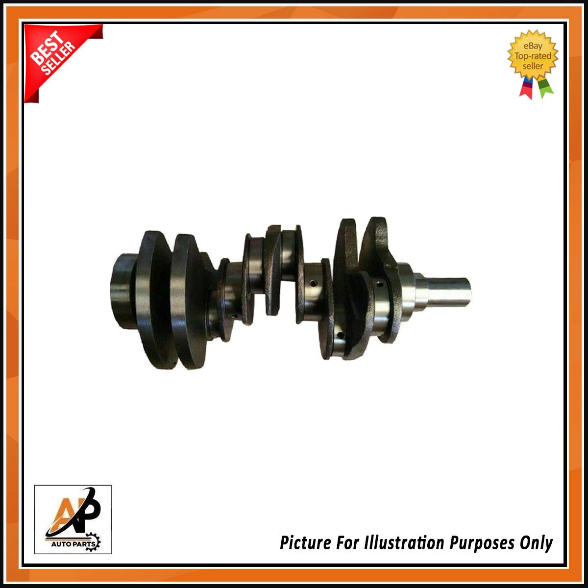 Crankshaft Replacement with Main and Conrod Bearings for Land Rover Discovery (2005–2016)