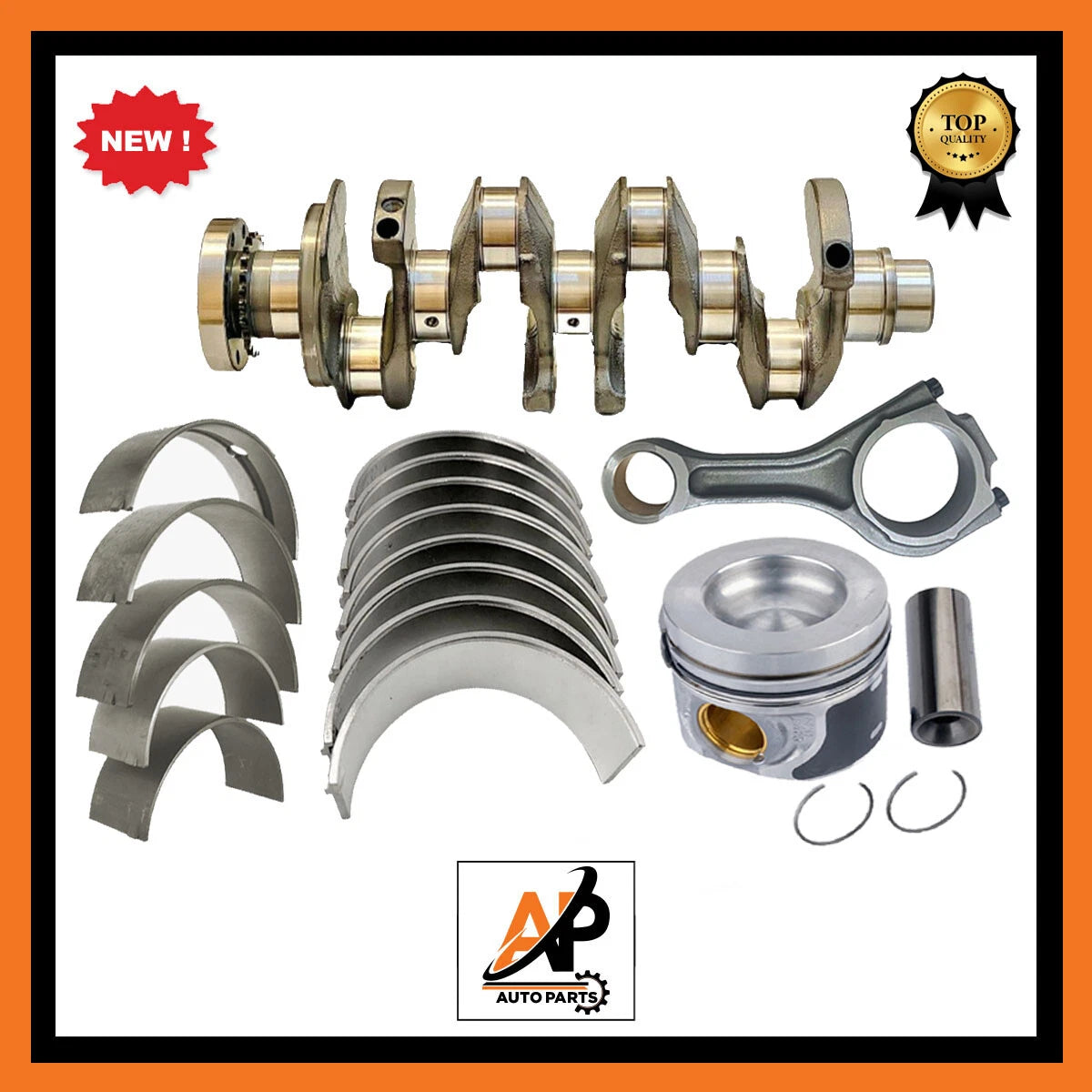 Crankshaft Engine Rebuild Kit for Jaguar Land Rover 2.0 Diesel (204DTD)