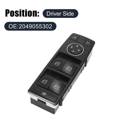 Master Driver Side Power Window Switch for Mercedes-Benz GLK280 (2009)