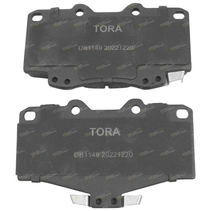 Front Disc Brake Pad Set for Toyota Prado KZJ71 KZJ73 KZJ78 (1993–1996)