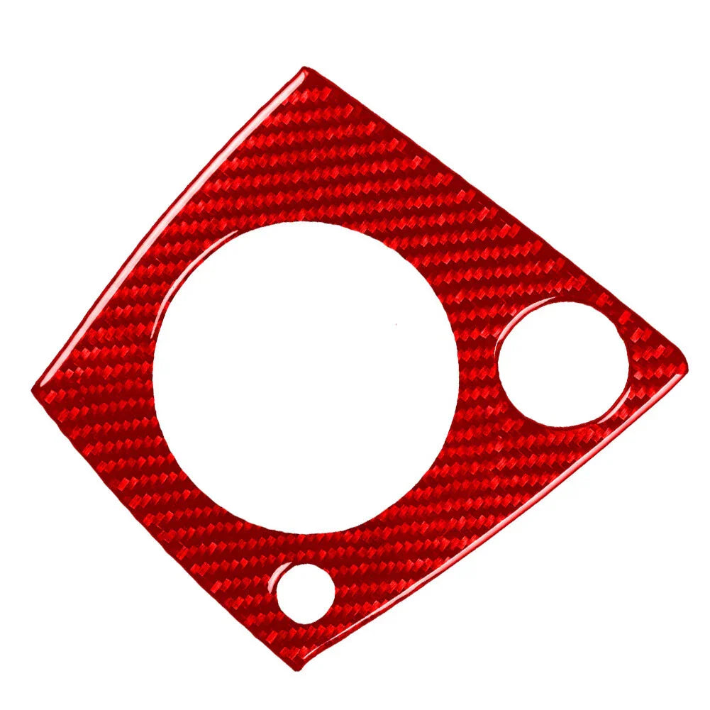 Carbon Fiber Red Gear Shift Panel Cover Trim for Alfa Romeo 159 (2006-2011)