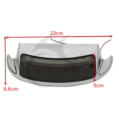 Chrome Rear Fender Tip Brake Light for Harley Touring Electra Glide (2009-2016)