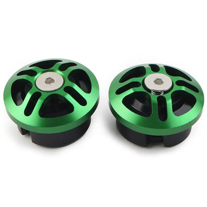Frame Hole Cover Plug Cap Green for KAWASAKI Ninja 250 400 (2018-2020)