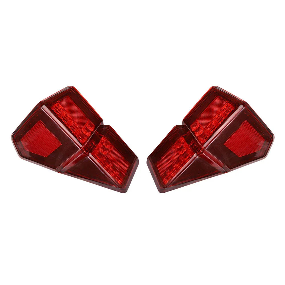 Red UTV Brake Tail Light Set for Polaris Ranger 1000 XP CREW (2019-2021)