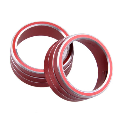 A/C Audio Switch Knob Ring Covers for Nissan Teana Altima (2019-2020) 4x Durable