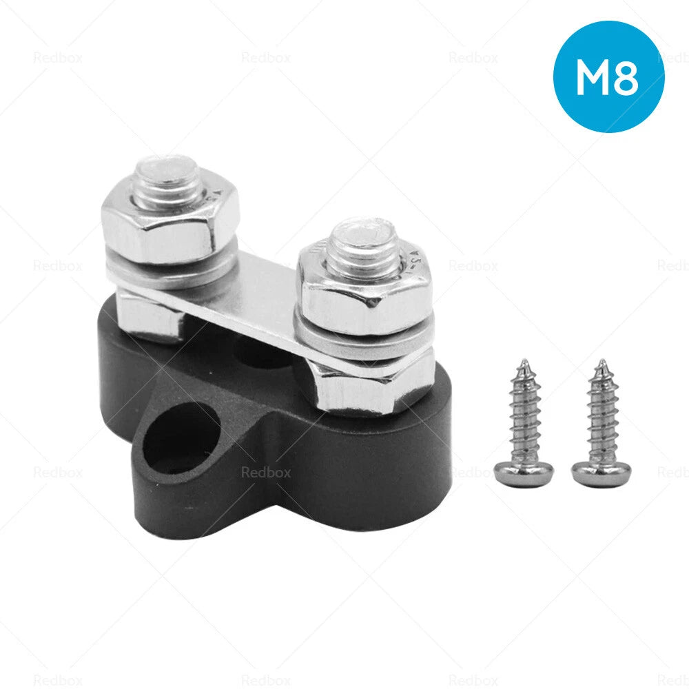 5/16" M8 Bus Bar Terminal Blocks for Distribution Studs